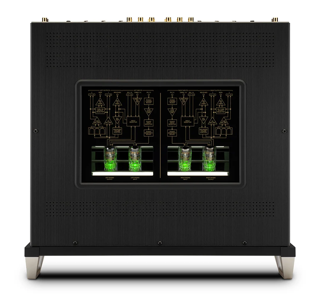 McIntosh C12000 2-Channel Solid State and Vacuum Tube Preamplifier (75th Anniversery) - Image 5