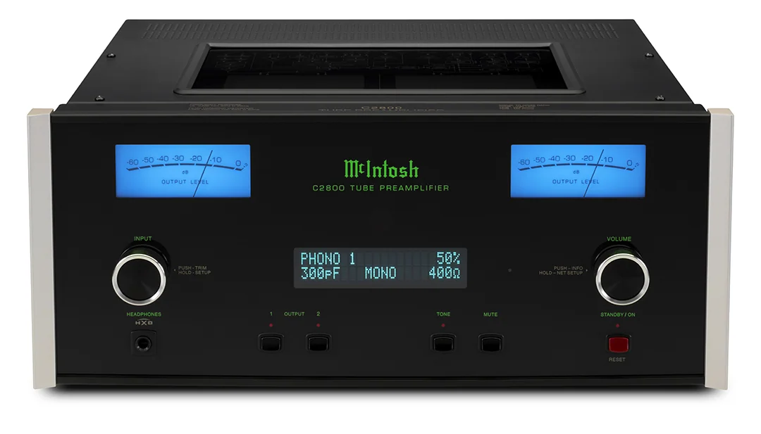 McIntosh C2800 2-Channel Vacuum Tube Preamplifier