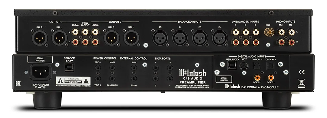 McIntosh C49 2-Channel Solid State Preamplifier