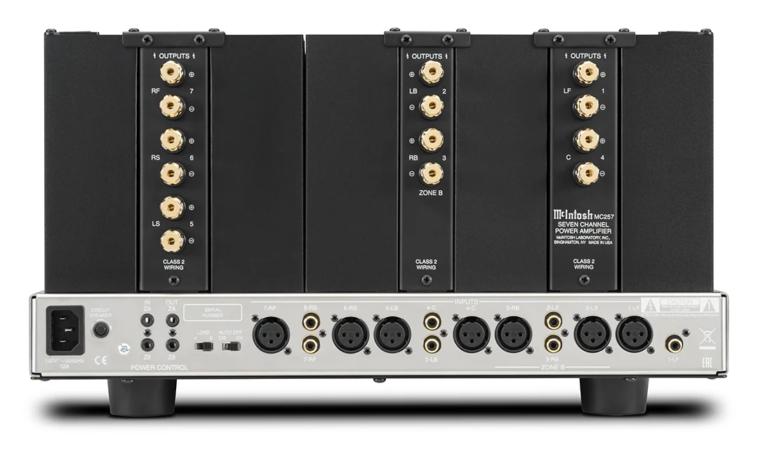 McIntosh MC257 7-Channel Solid State Amplifier