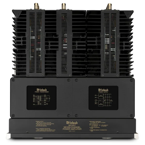 McIntosh MC257 7-Channel Solid State Amplifier - Image 4