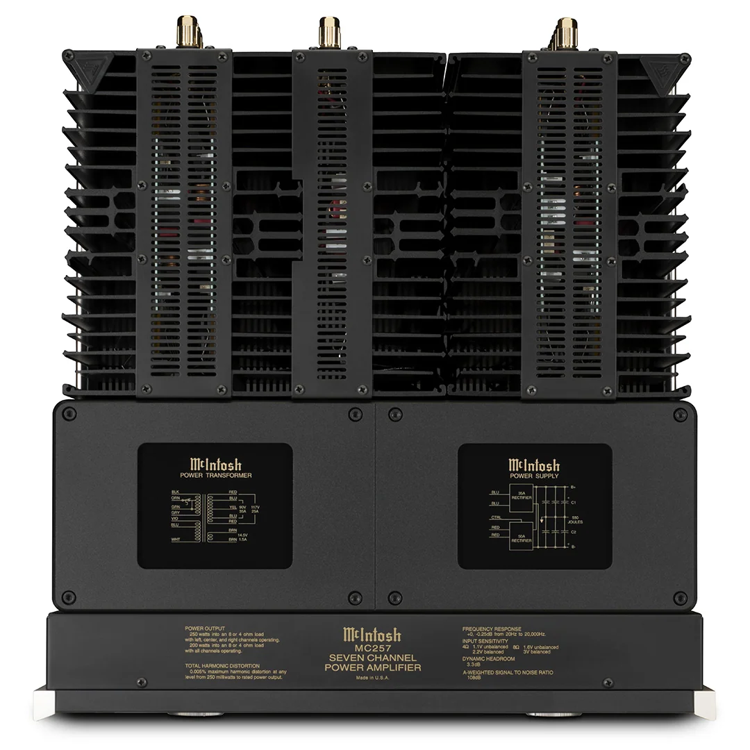 McIntosh MC257 7-Channel Solid State Amplifier