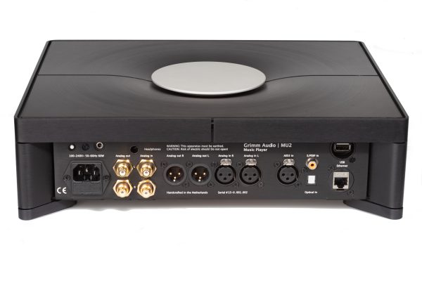 Grimm Audio MU2 Music Streamer/DAC/Preamp - Black Finish - Image 2