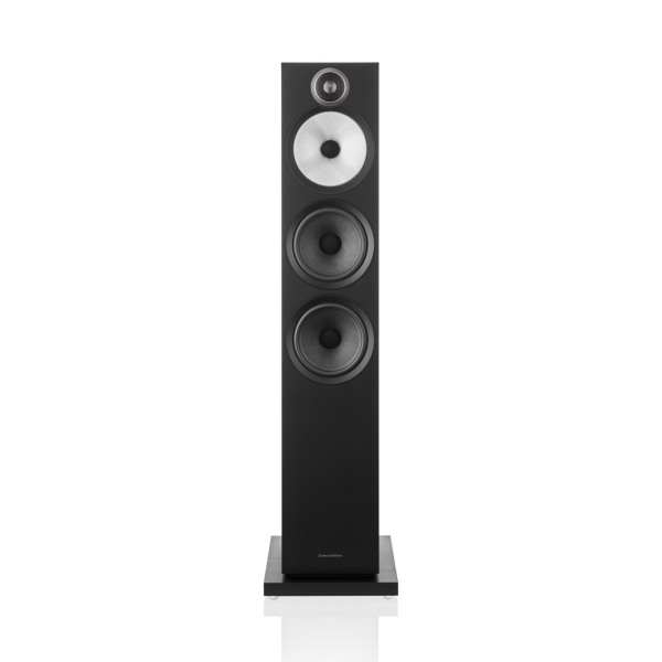 603-S3-BW-floorstanding-loudspeaker-hifi-gloss-black-front-view