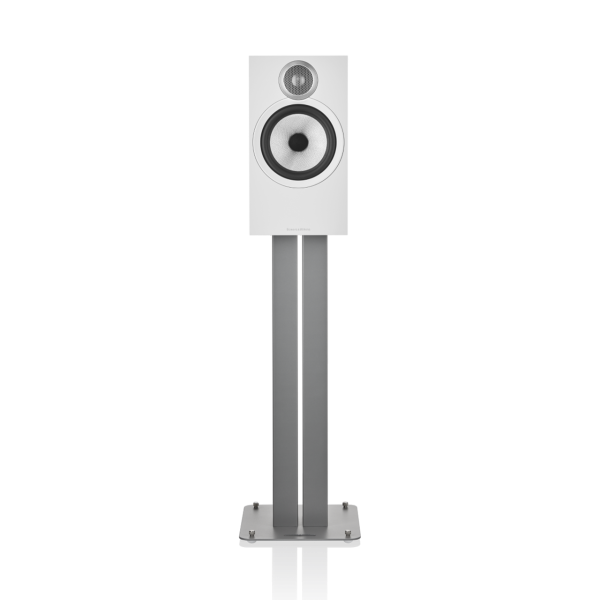 606-S3-BW-stand-mount-speaker-white-front-view