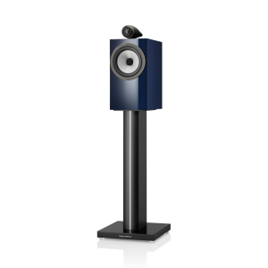 705 S3 Signature B&W Midnight Blue standmount speaker hifi angle view