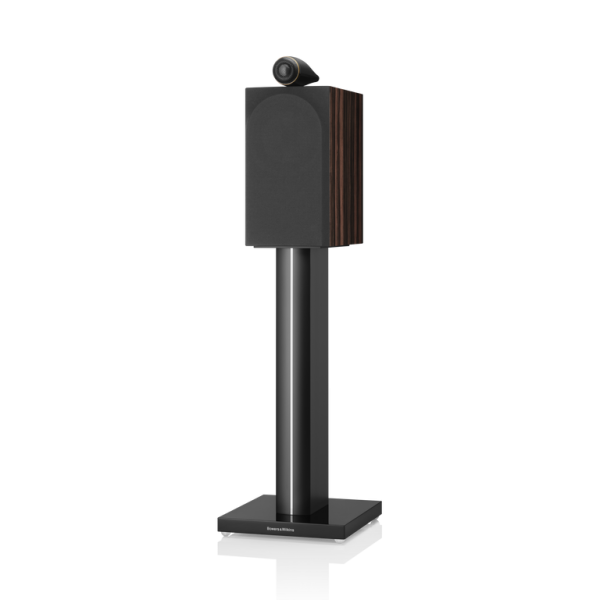 705-S3-Signature-Datuk B&W loudspeaker hifi standmount grill angle view