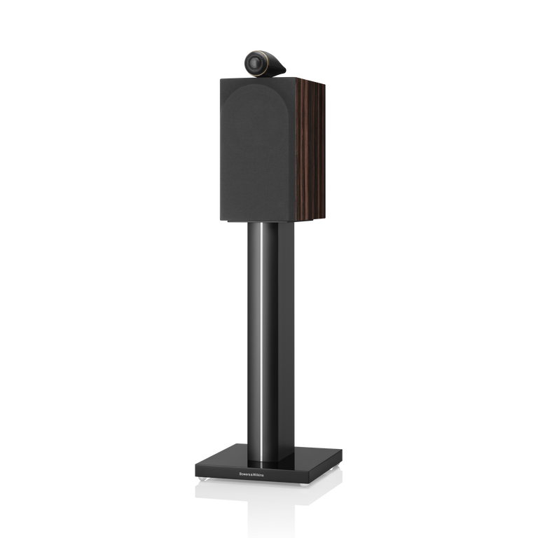 705-S3-Signature-Datuk B&W loudspeaker hifi standmount grill angle view