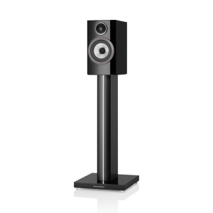 707-S3-BW-standmount-speaker-black-gloss-angle-view