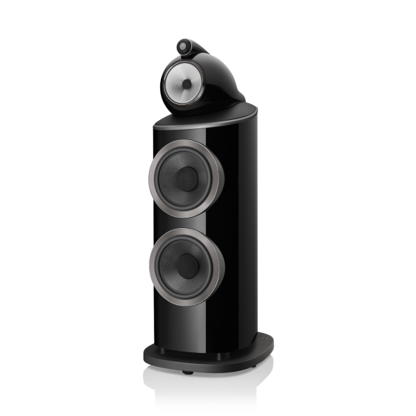 801-D4-BW-Black-floorstanding-speaker-hifi-angle-view
