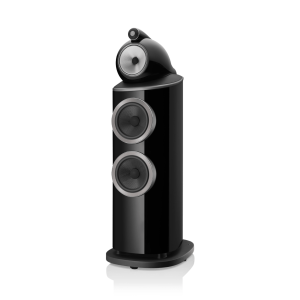 802-D4-BW-floorstanding-speaker-hifi-black-angle-view-1