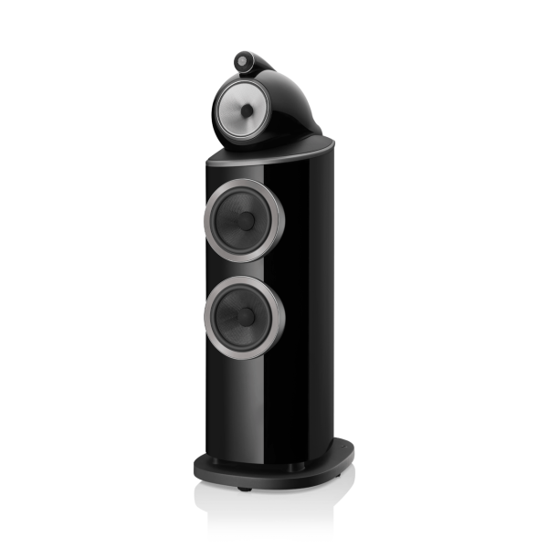 802-D4-BW-floorstanding-speaker-hifi-black-angle-view-1
