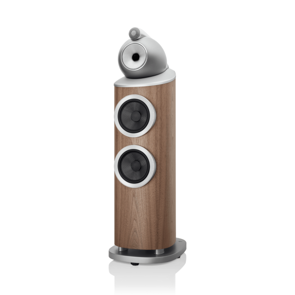 803-D4-BW-floorstanding-speaker-hifi-satin-walnut-angle-view
