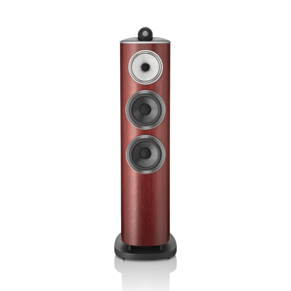 804-D4-BW-floorstanding-speaker-hifi-satin-rosenut-front-view
