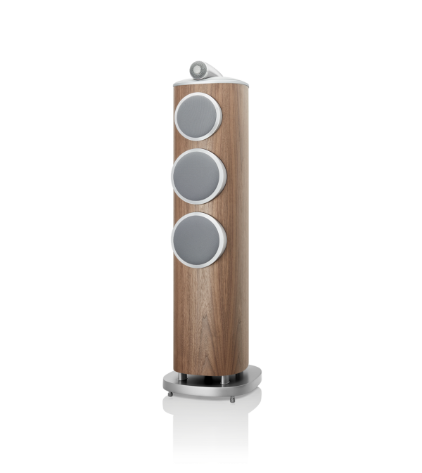 804-D4-BW-floorstanding-speaker-hifi-satin-walnut-with-grill