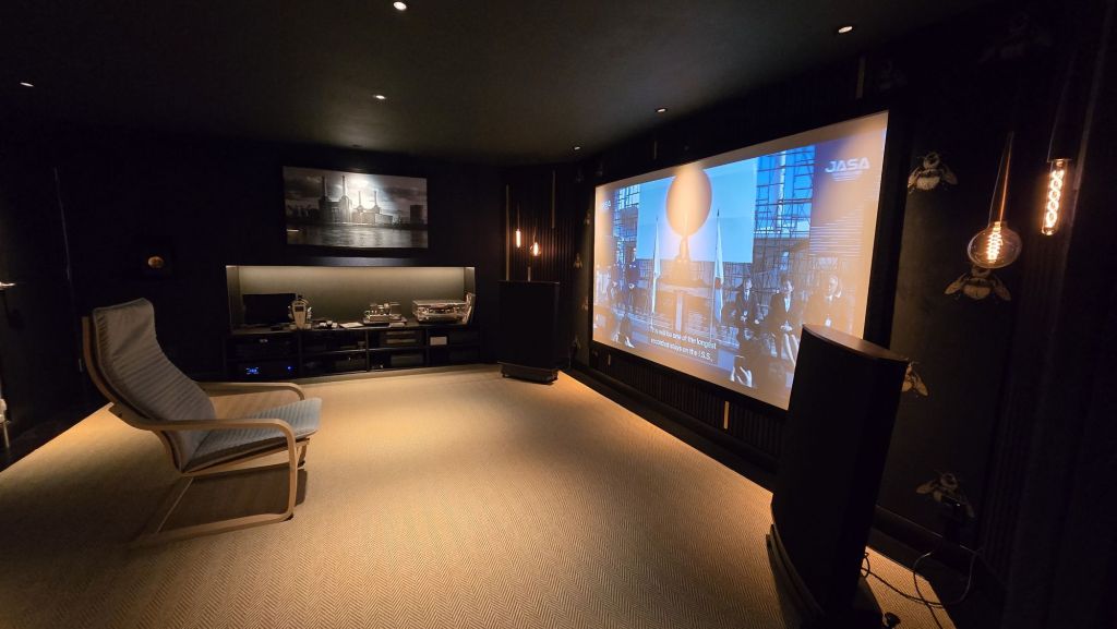 home cinema and hifi listening room