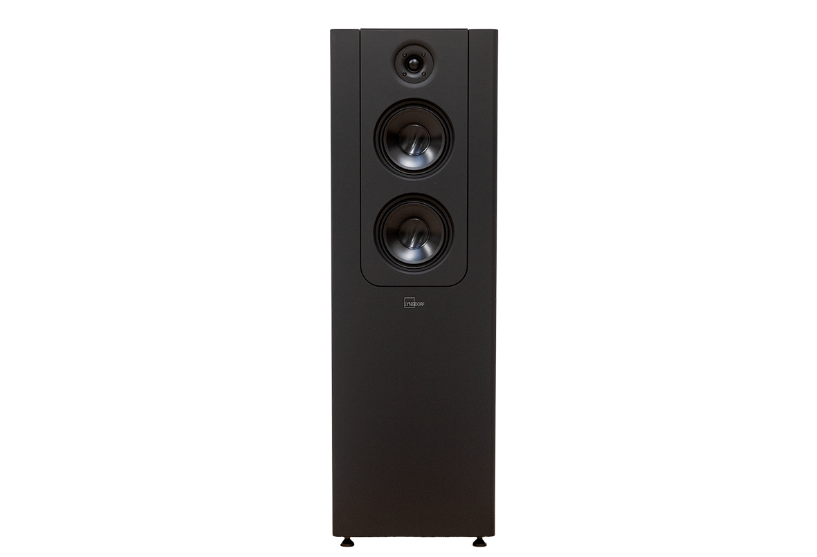Lyngdorf FR-2, Black with black front and top Baffles