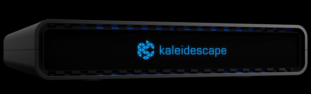 Front of the Kaleidescape Compact Terra Prime SSD movie server
