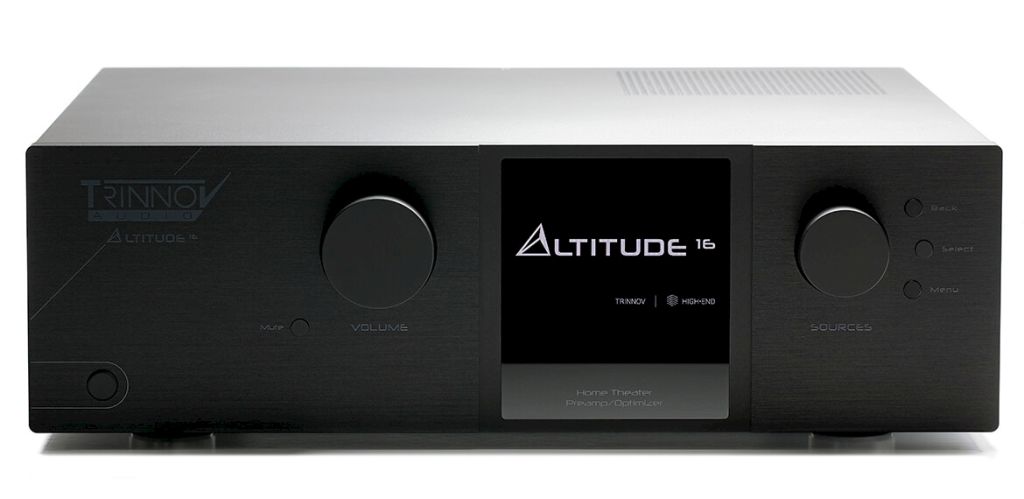 Trinnov Altitude16 cinema processor, front view